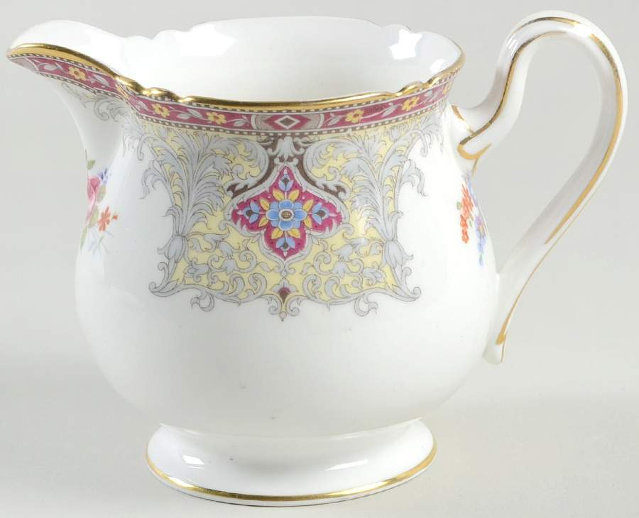 Georgian Red Creamer by Shelley-1