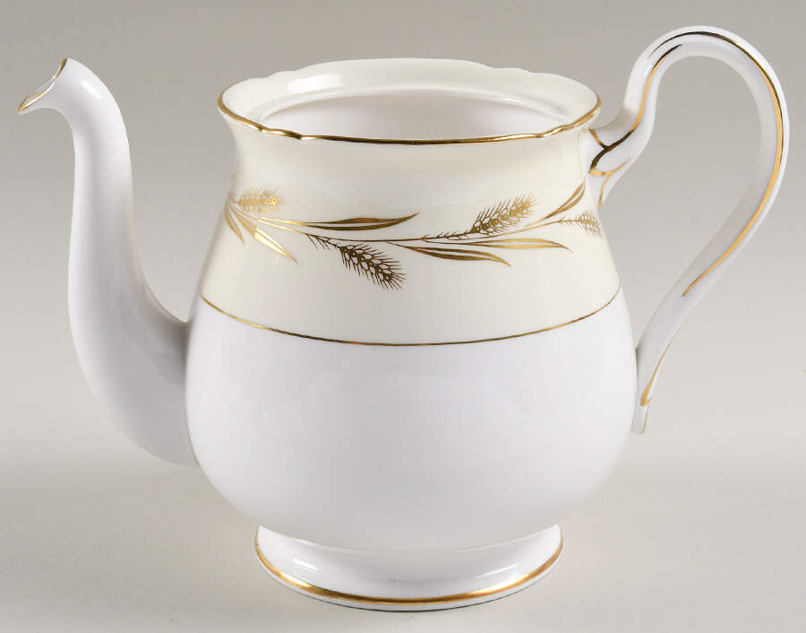 Golden Harvest Teapot No Lid by Shelley-1