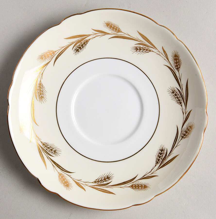 Golden Harvest Saucer for Cream Soup Bowl by Shelley-1