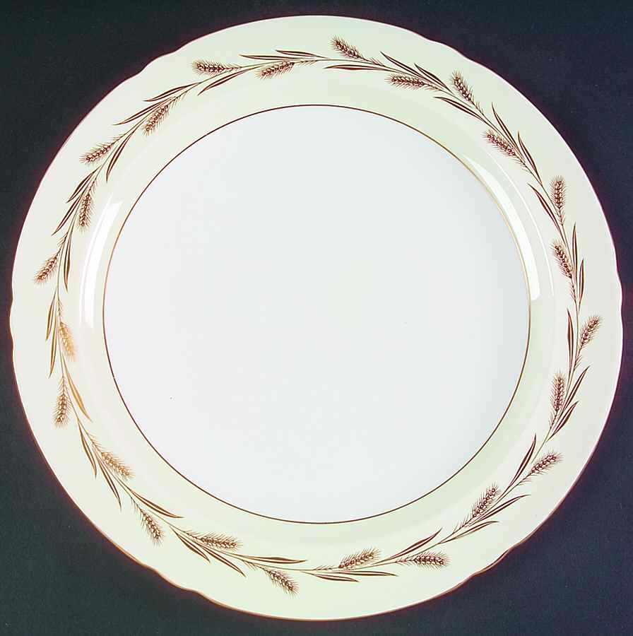 Golden Harvest 13" Chop Plate (Round Platter) by Shelley-1