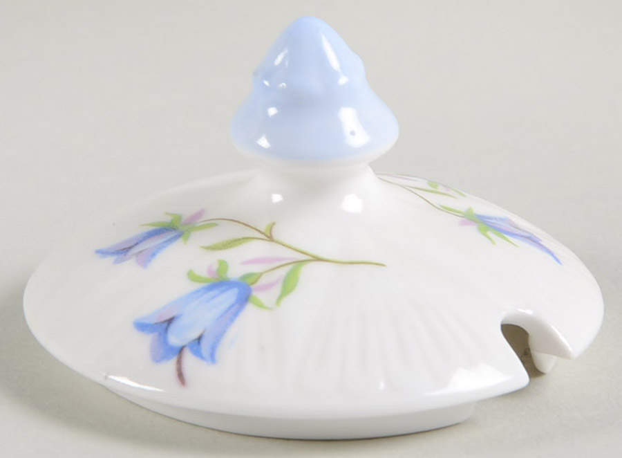 Harebell (Dainty) Lid for Mustard Jar by Shelley-1