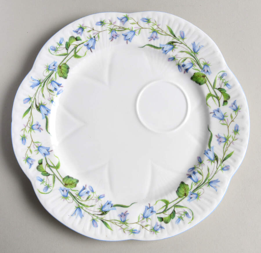 Harebell (Dainty) Snack Plate by Shelley-1