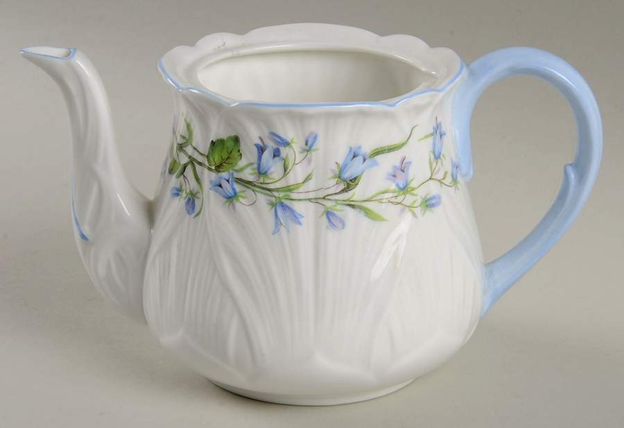 Harebell (Dainty) Mini Teapot No Lid by Shelley-1