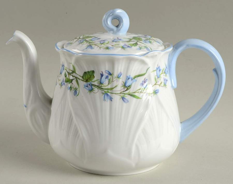 Harebell (Dainty) Teapot & Lid by Shelley-1