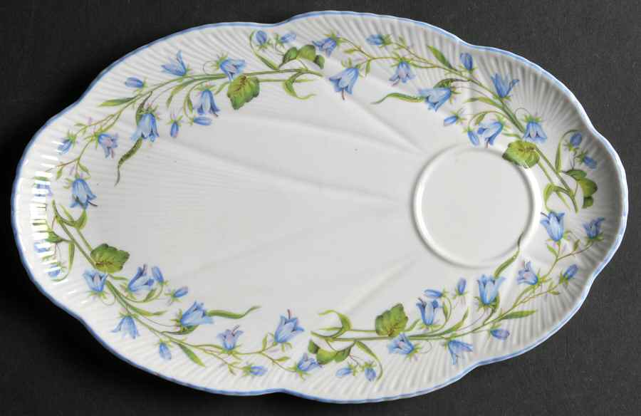 Harebell (Dainty) Snack Plate by Shelley-1