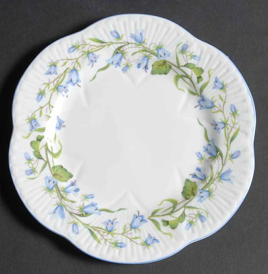 Harebell (Dainty) Bread & Butter Plate by Shelley-1
