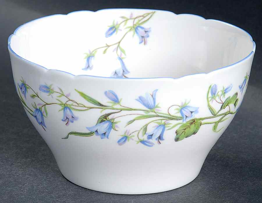 Harebell (Gainsborough) Open Sugar Bowl by Shelley-1