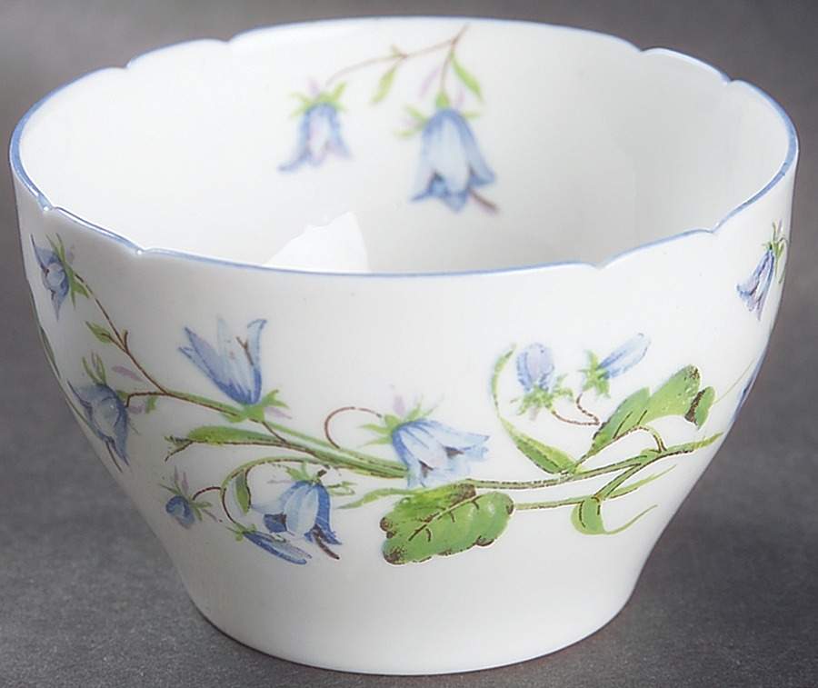 Harebell (Gainsborough) Mini Open Sugar Bowl by Shelley-1