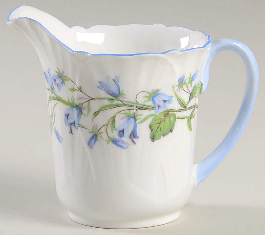Harebell (Oleander) Mini Creamer by Shelley-1