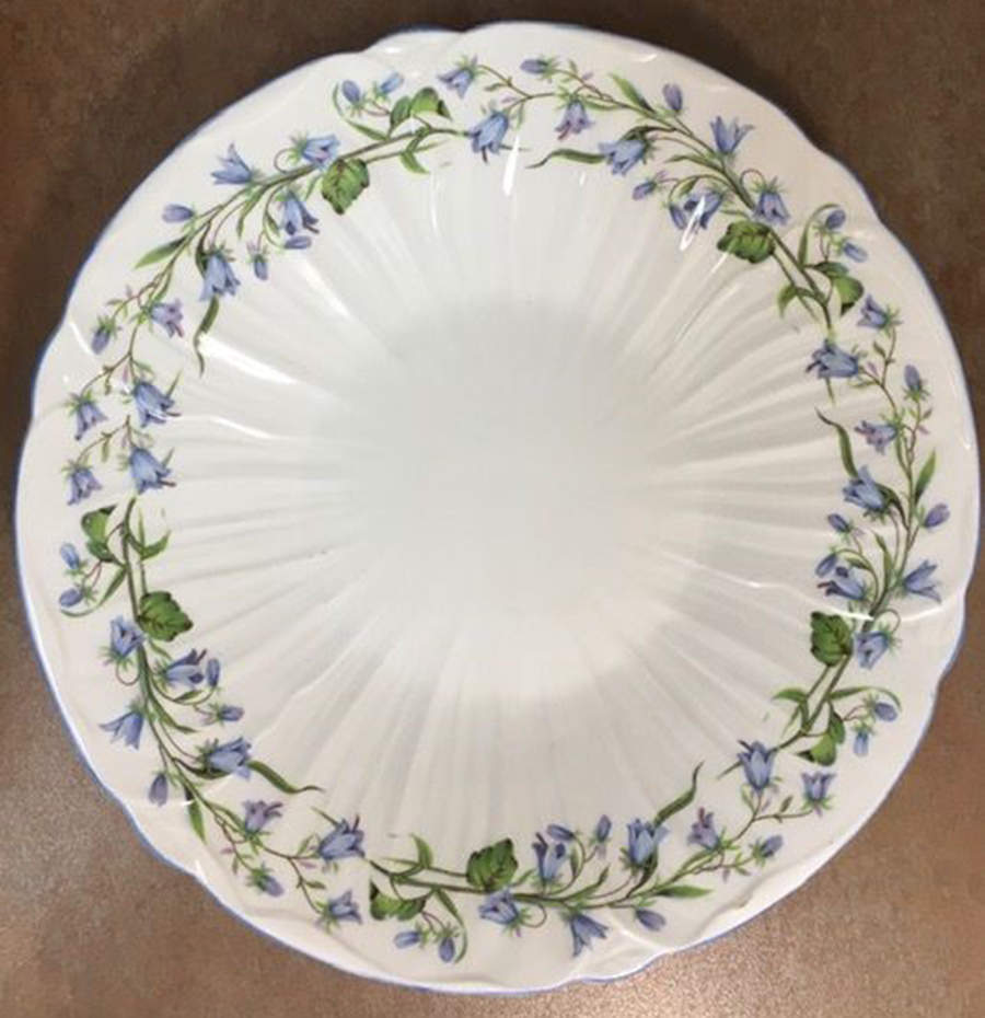Harebell (Oleander) Cookie Plate by Shelley-1