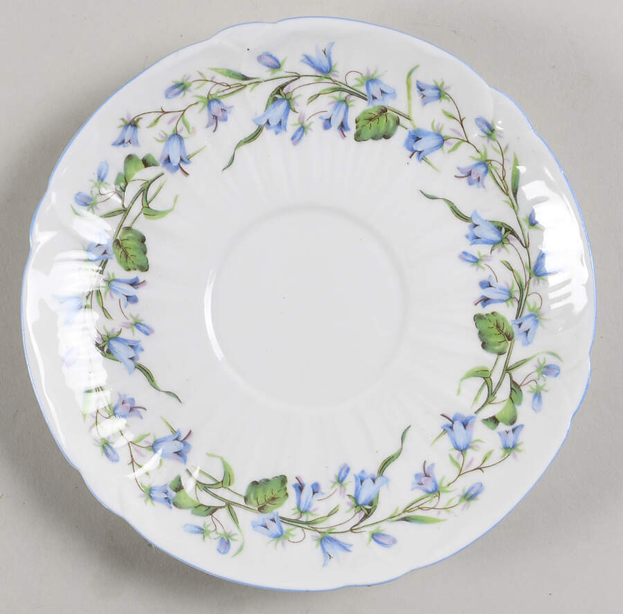 Harebell (Oleander) Saucer for Cream Soup Bowl by Shelley-1