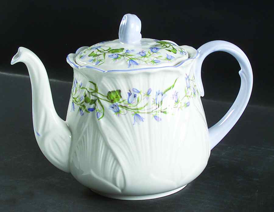 Harebell (Oleander) Teapot & Lid by Shelley-1
