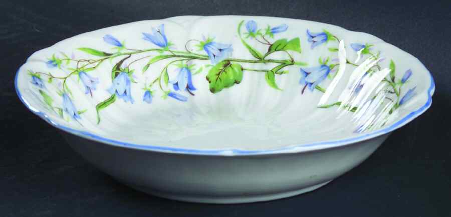 Harebell (Oleander) Fruit/Dessert (Sauce) Bowl by Shelley-1