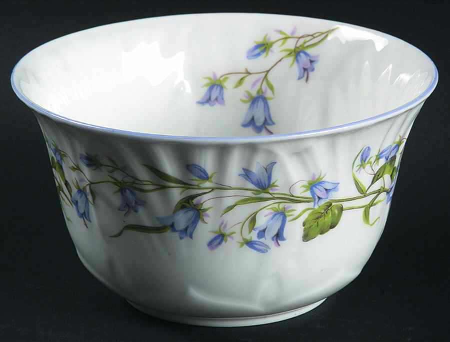 Harebell (Oleander) Open Sugar Bowl by Shelley-1