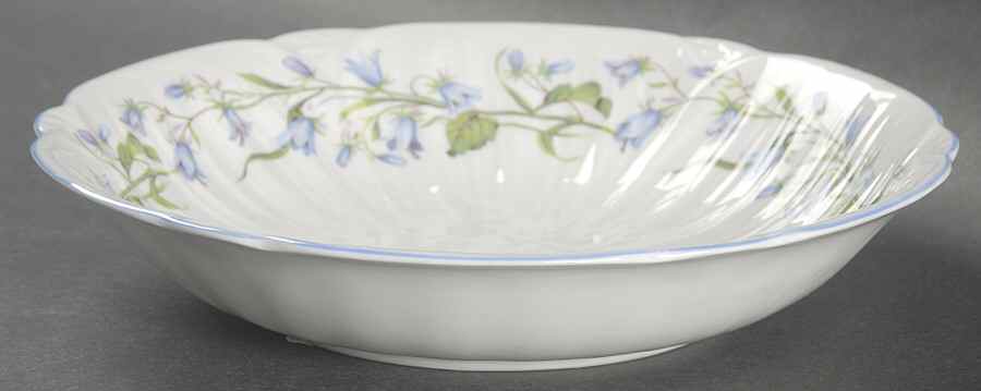 Harebell (Oleander) Coupe Soup Bowl by Shelley-1