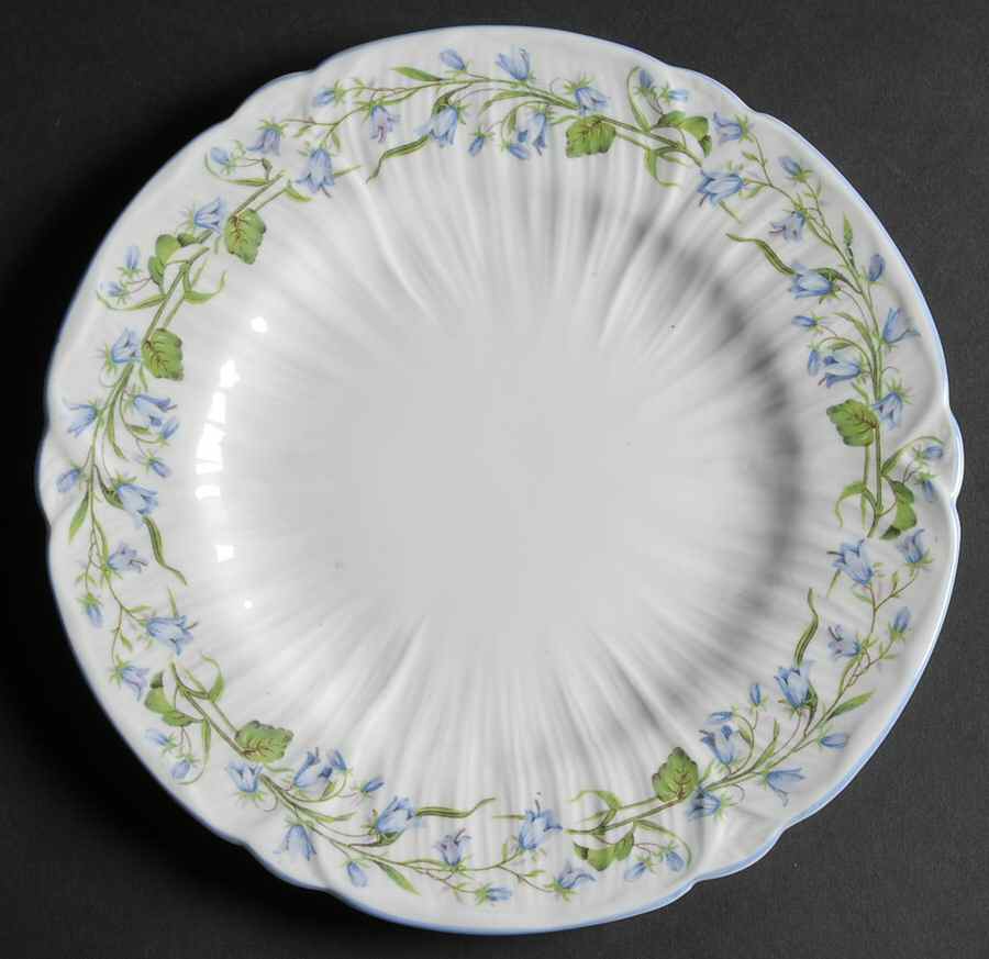 Harebell (Oleander) Luncheon Plate by Shelley-1