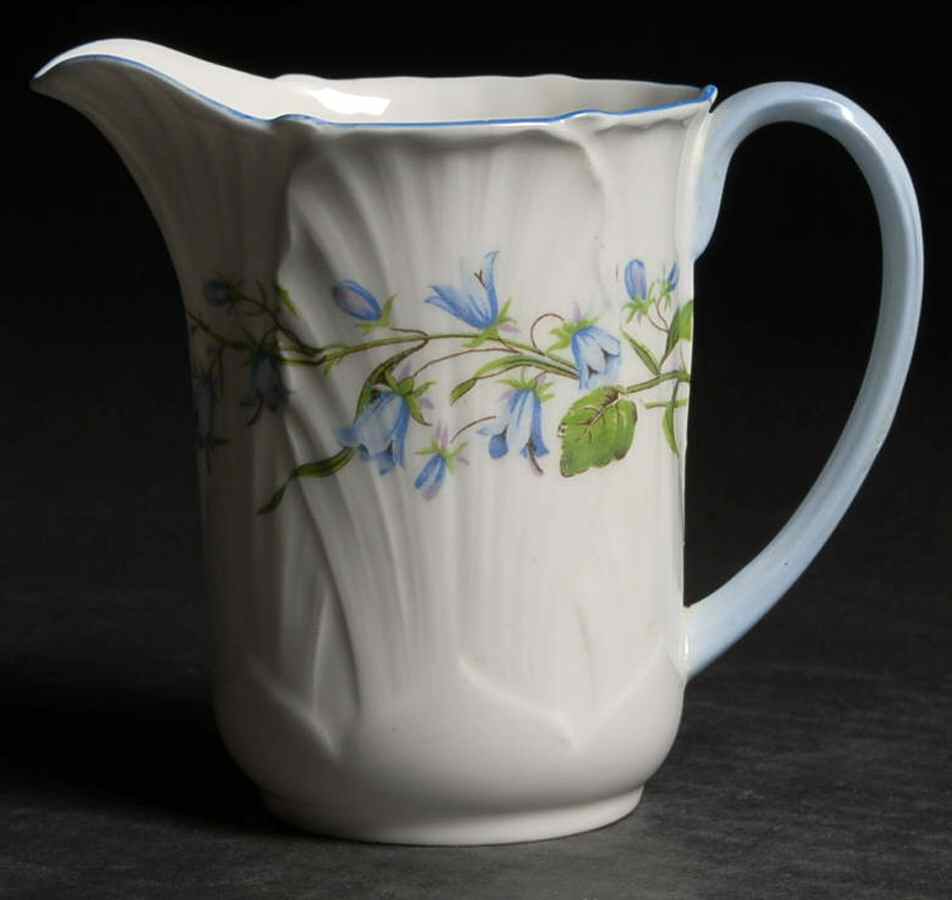 Harebell (Oleander) Creamer by Shelley-1