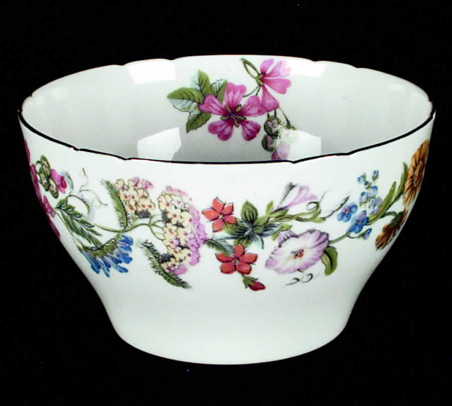 Hedgerow Open Sugar Bowl by Shelley-1