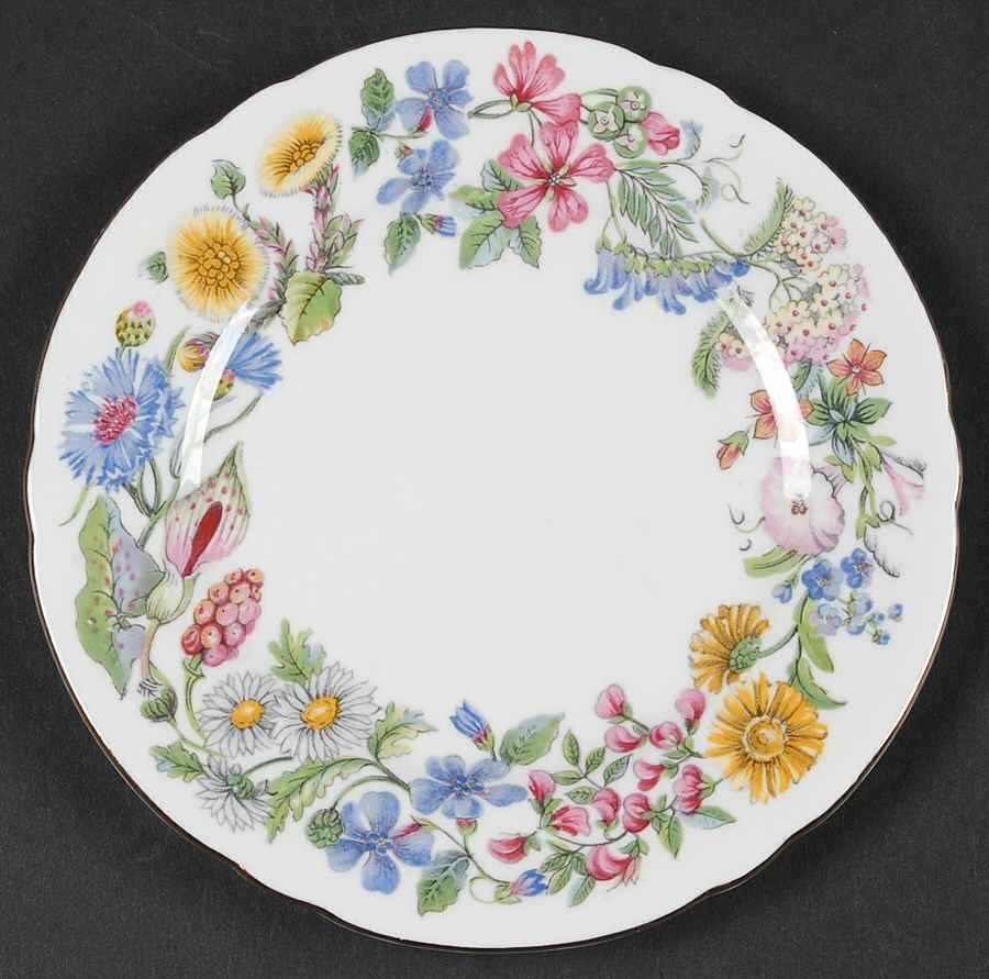 Hedgerow Bread & Butter Plate by Shelley-1