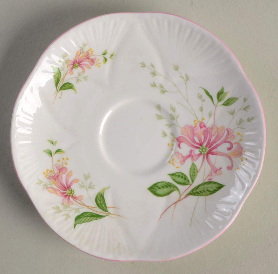 Honeysuckle Saucer by Shelley-1