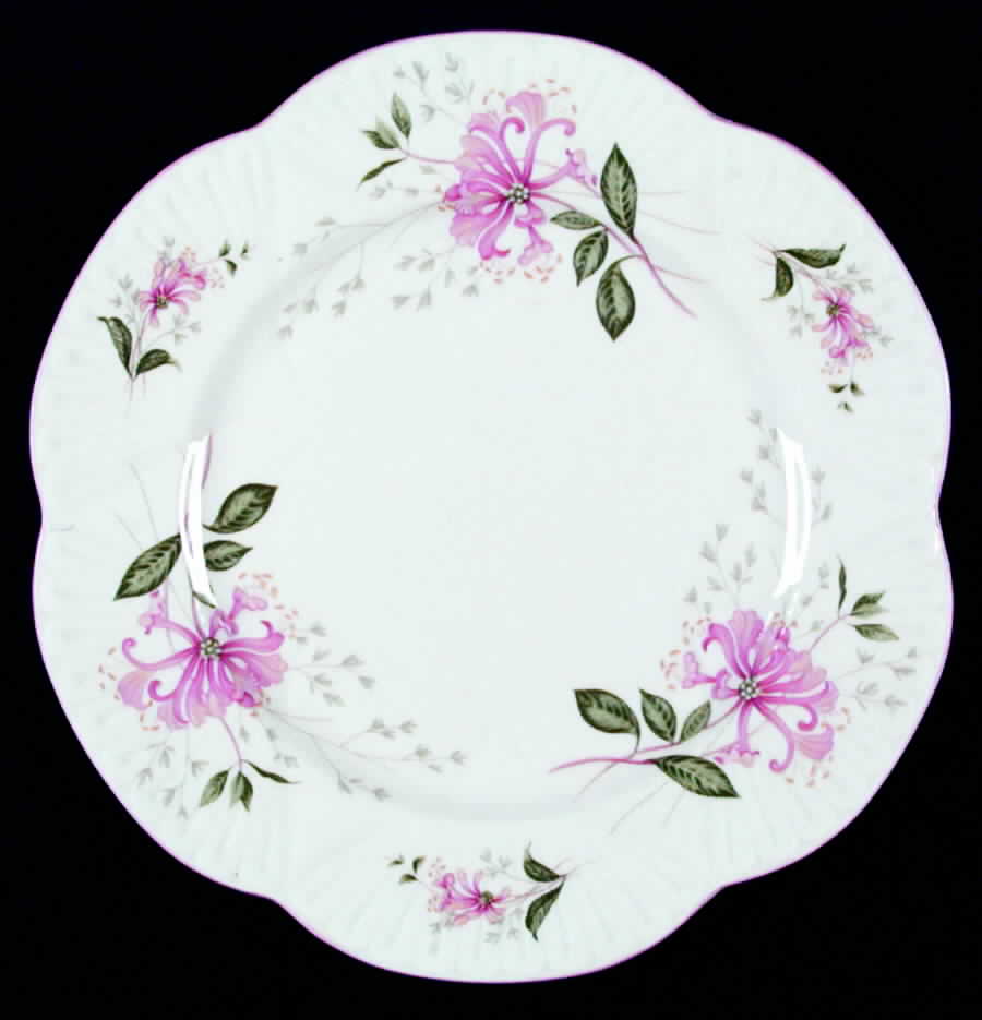 Honeysuckle Salad Plate by Shelley-1