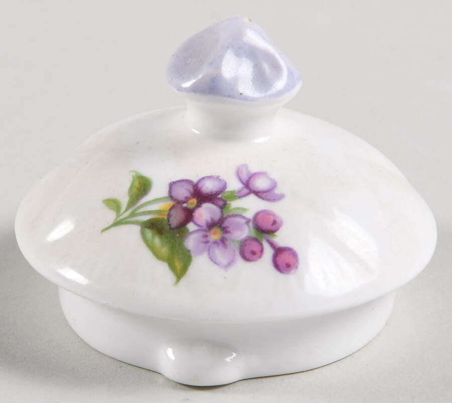 Lilac Time Lid for Mini Coffee Pot by Shelley-1