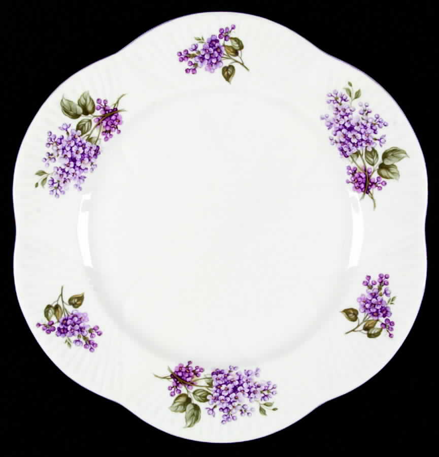 Lilac Time Dinner Plate by Shelley-1