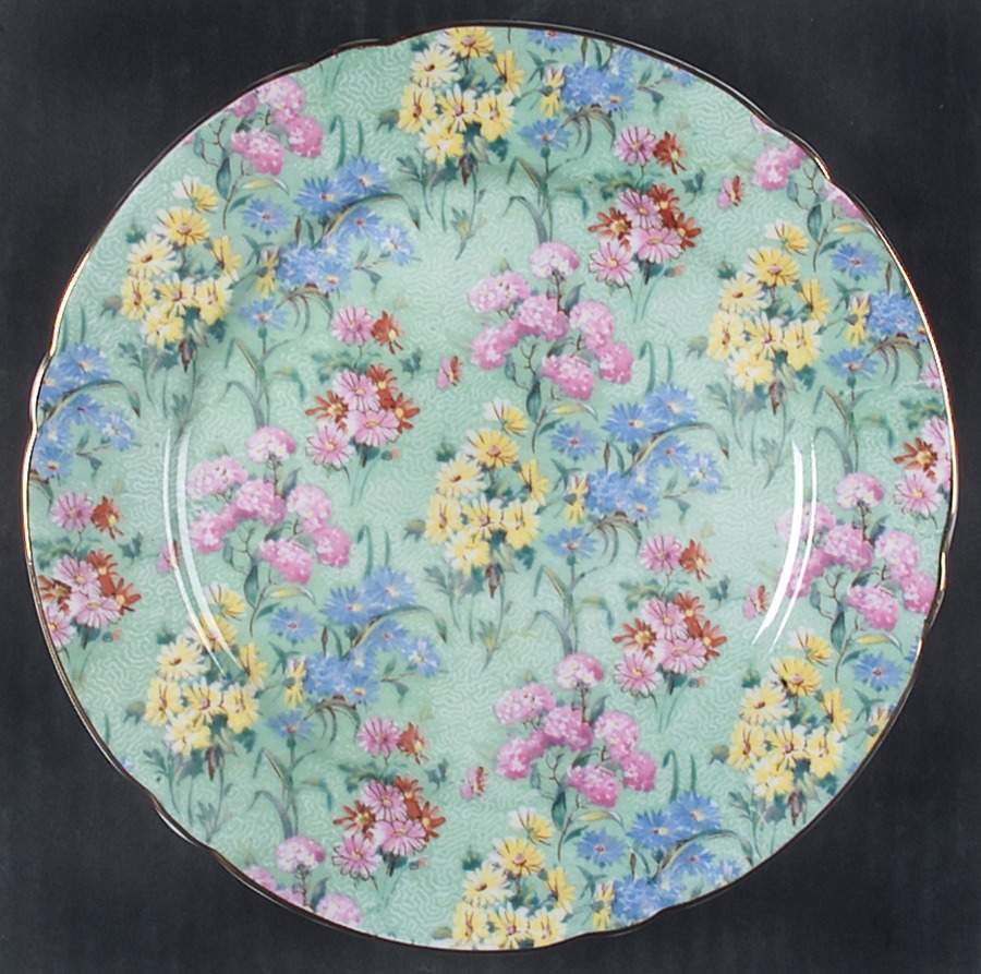 Melody (Perth) Salad Plate by Shelley-1