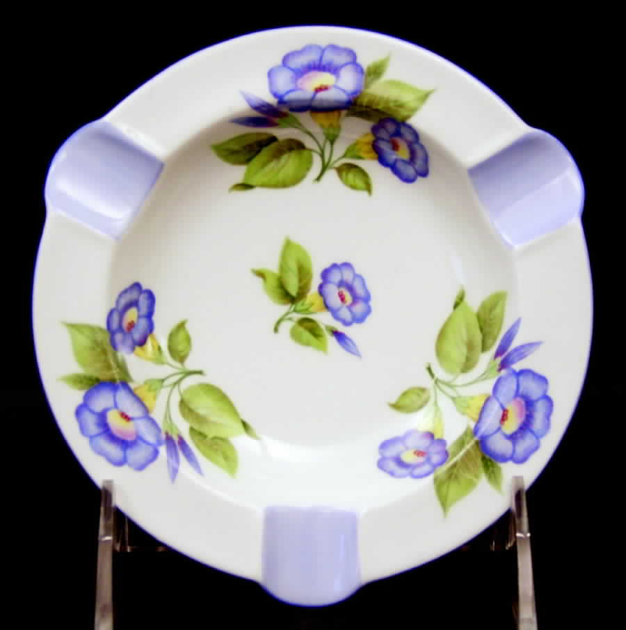 Morning Glory Small Ashtray by Shelley-1