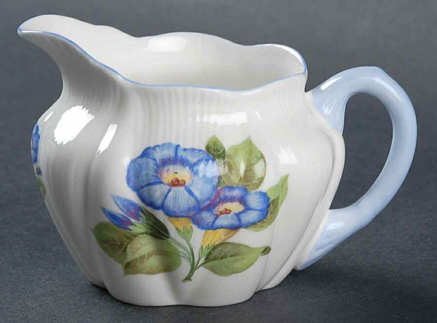 Morning Glory Mini Creamer by Shelley-1
