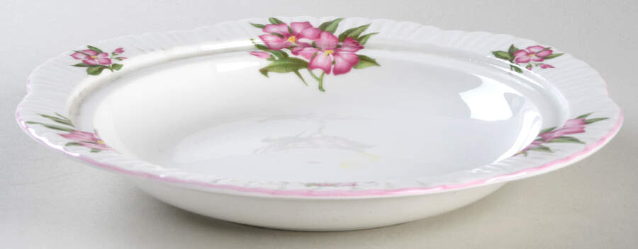 Oleander Muffin Dish No Lid by Shelley-1