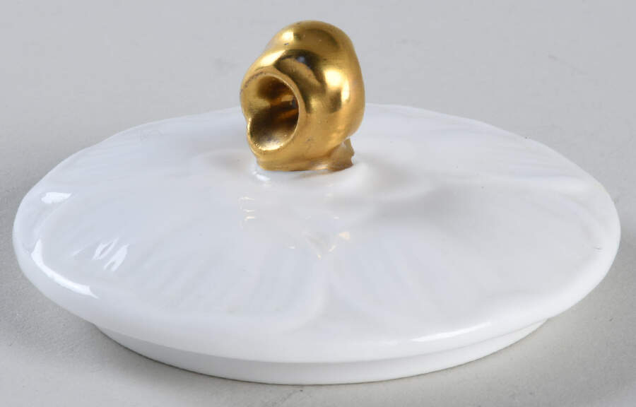 Oleander (Gold Trim) Lid for Sugar Bowl by Shelley-1