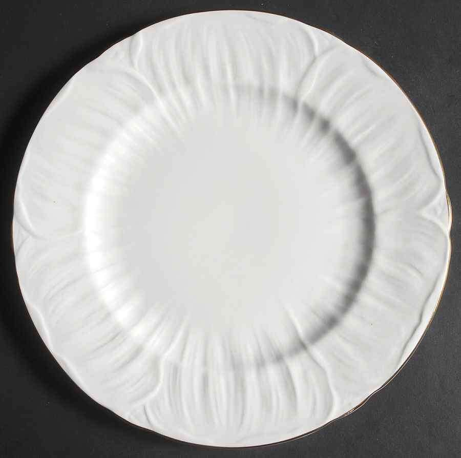 Oleander (Gold Trim) Dinner Plate by Shelley-1