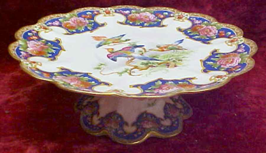Old Sevres Round Compote (Height X Width) by Shelley-1