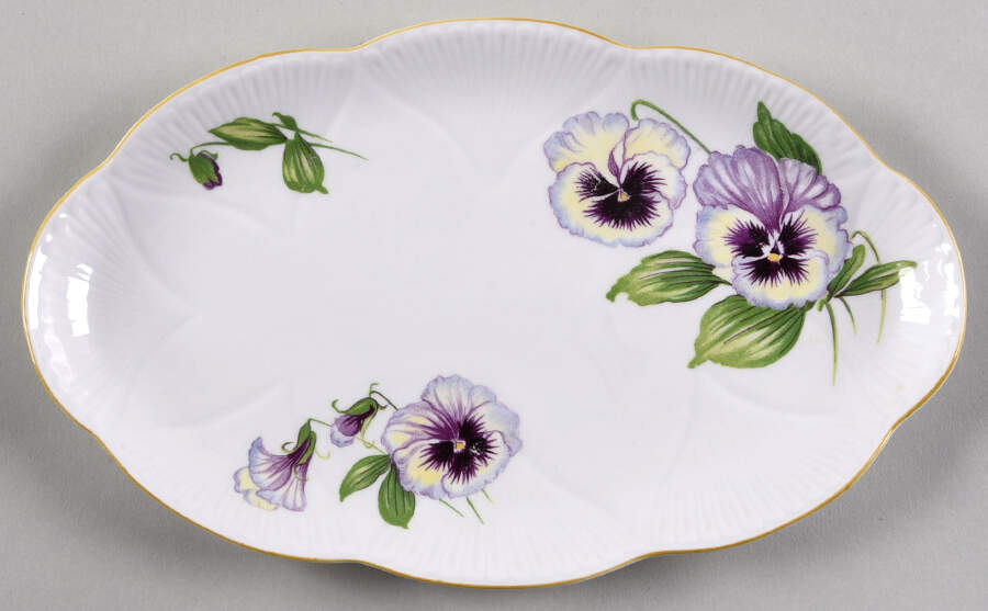 Pansy (Dainty Shape) Relish by Shelley-1