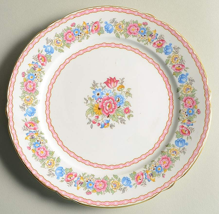 Pompadour Salad Plate by Shelley-1