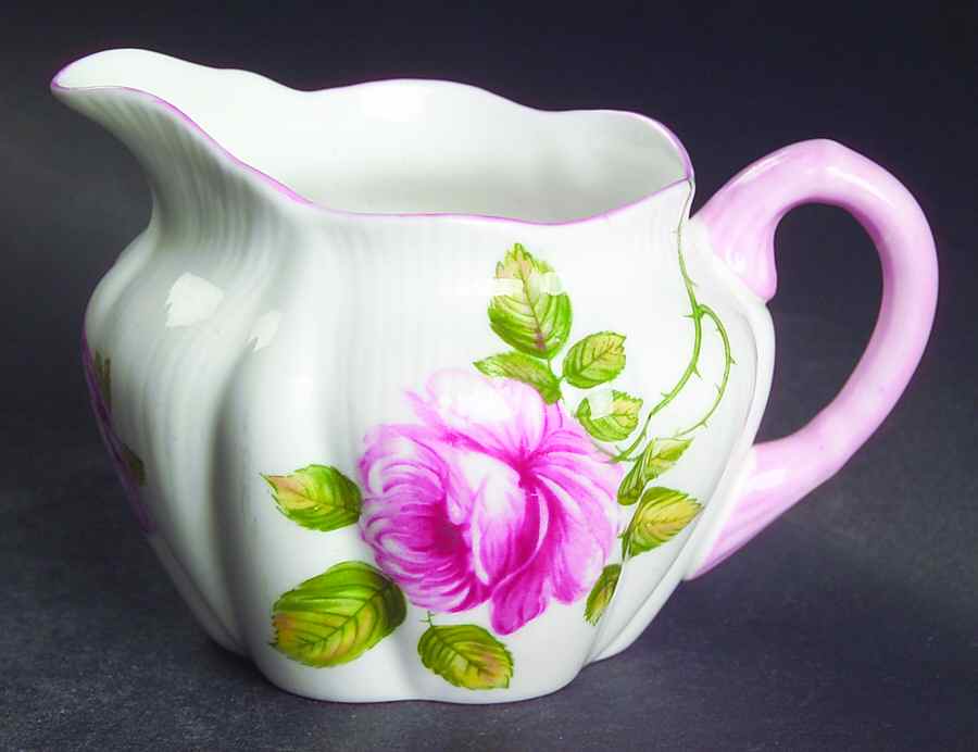 Rambler Rose (Dainty) Mini Creamer by Shelley-1