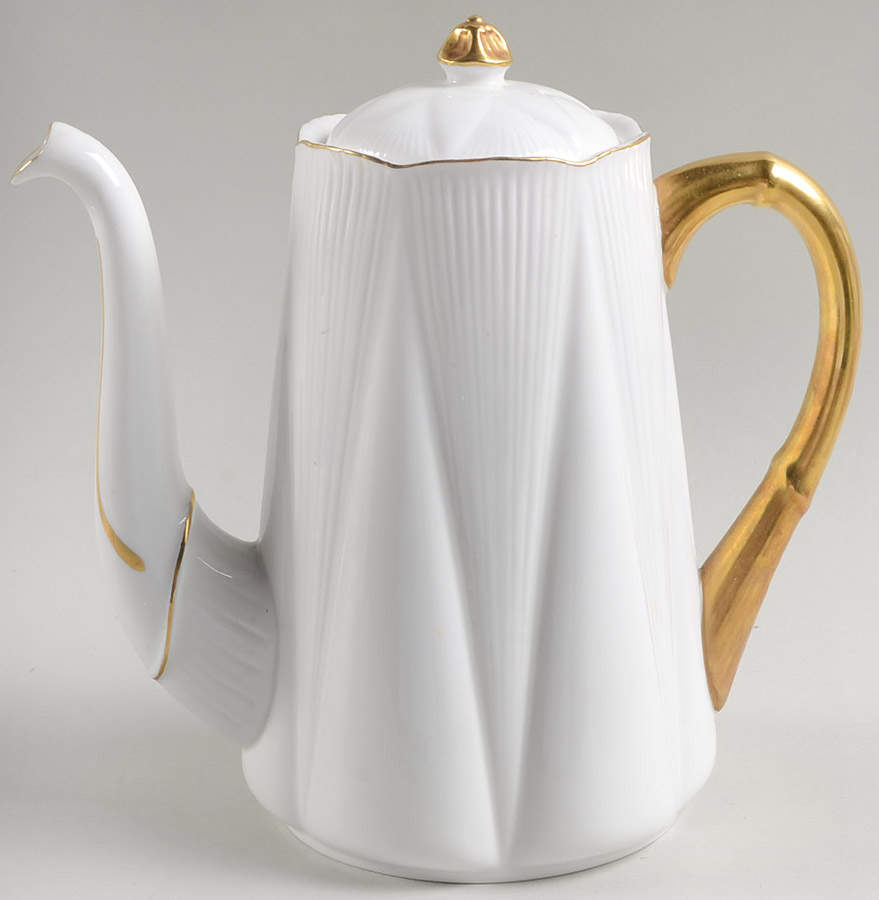 Regency Coffee Pot & Lid by Shelley-1