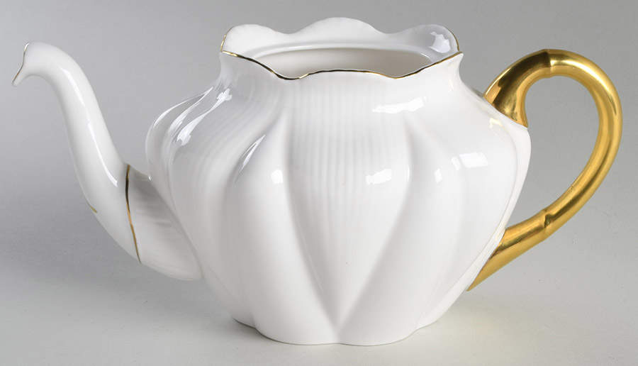 Regency Teapot No Lid by Shelley-1
