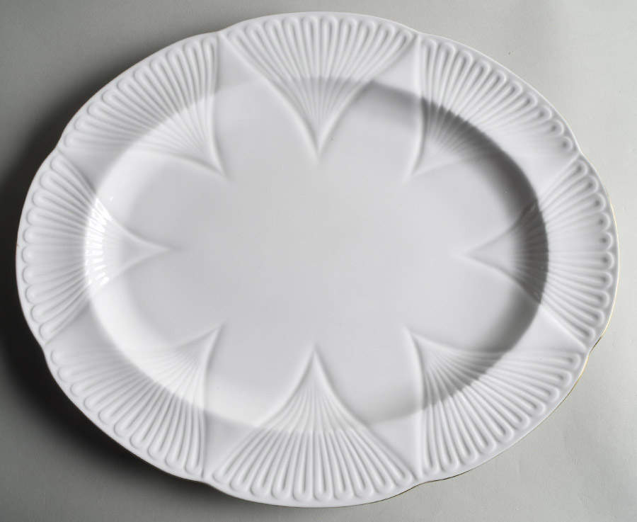 Regency 14" Oval Serving Platter by Shelley-1