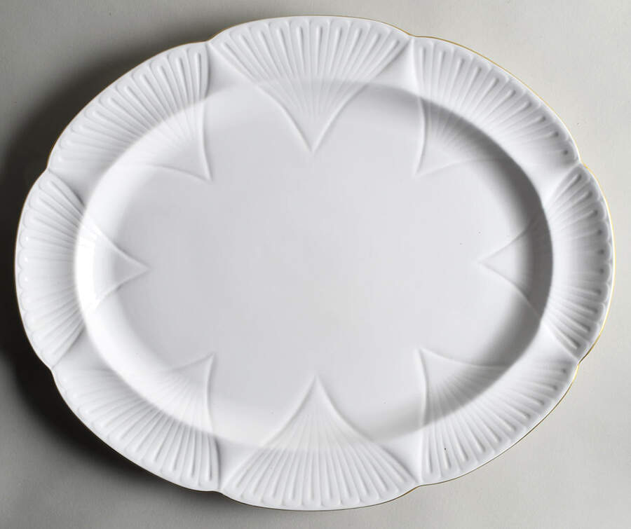Regency 17" Oval Serving Platter by Shelley-1