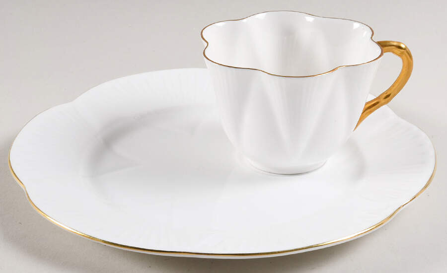 Regency Snack Plate & Cup Set by Shelley-1