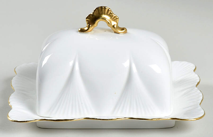 Regency Square Covered Butter by Shelley-1