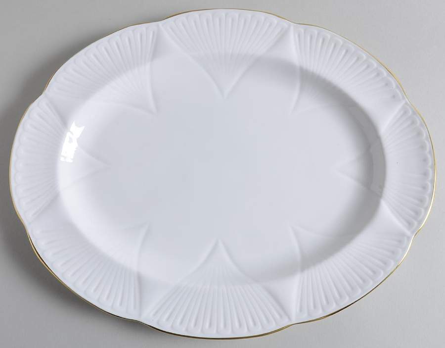 Regency 13" Oval Serving Platter by Shelley-1