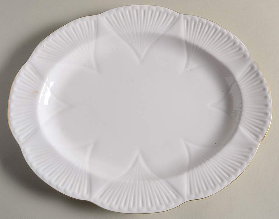 Regency 10" Oval Serving Platter by Shelley-1