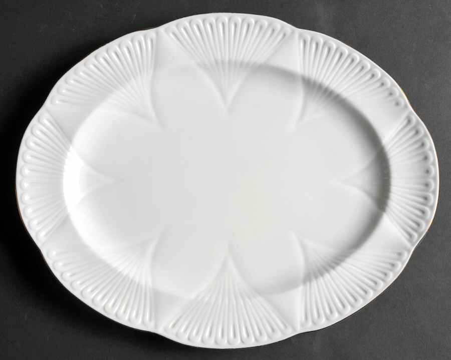 Regency 12" Oval Serving Platter by Shelley-1