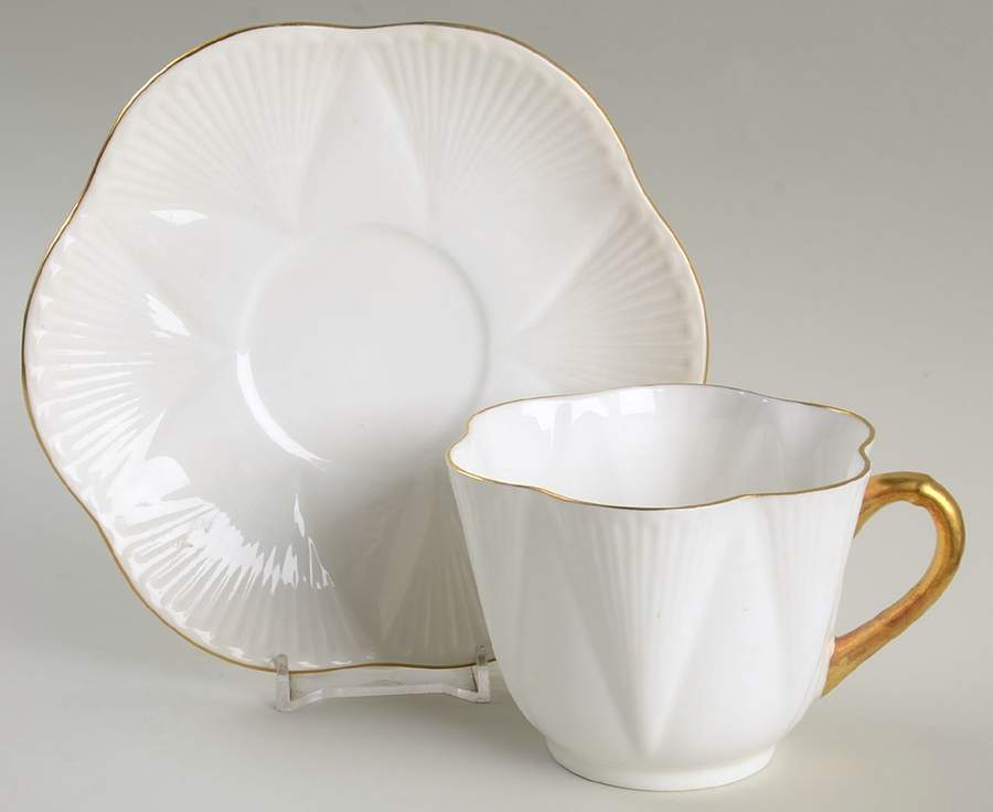 Regency Oversized Cup & Saucer Set by Shelley-1