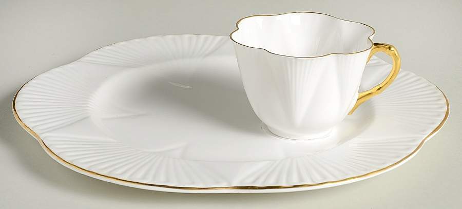 Regency Snack Plate & Cup Set by Shelley-1