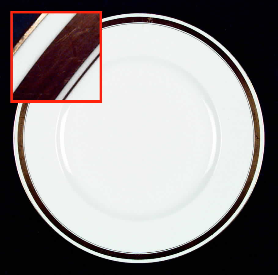 Regal Gold Dinner Plate by Shelley-1