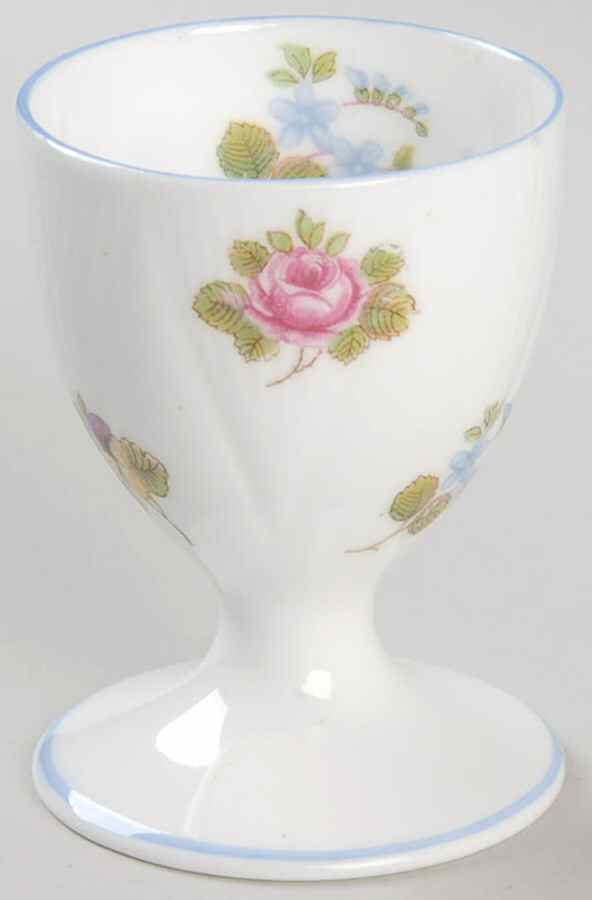 Rose, Pansy, Forget Me Not Single Egg Cup by Shelley-1